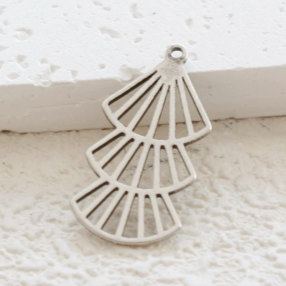 Top Loop DIY Jewelry Charms Geometric Shape Hanging Connector DIY Jewelry Kit  Bracelet Making