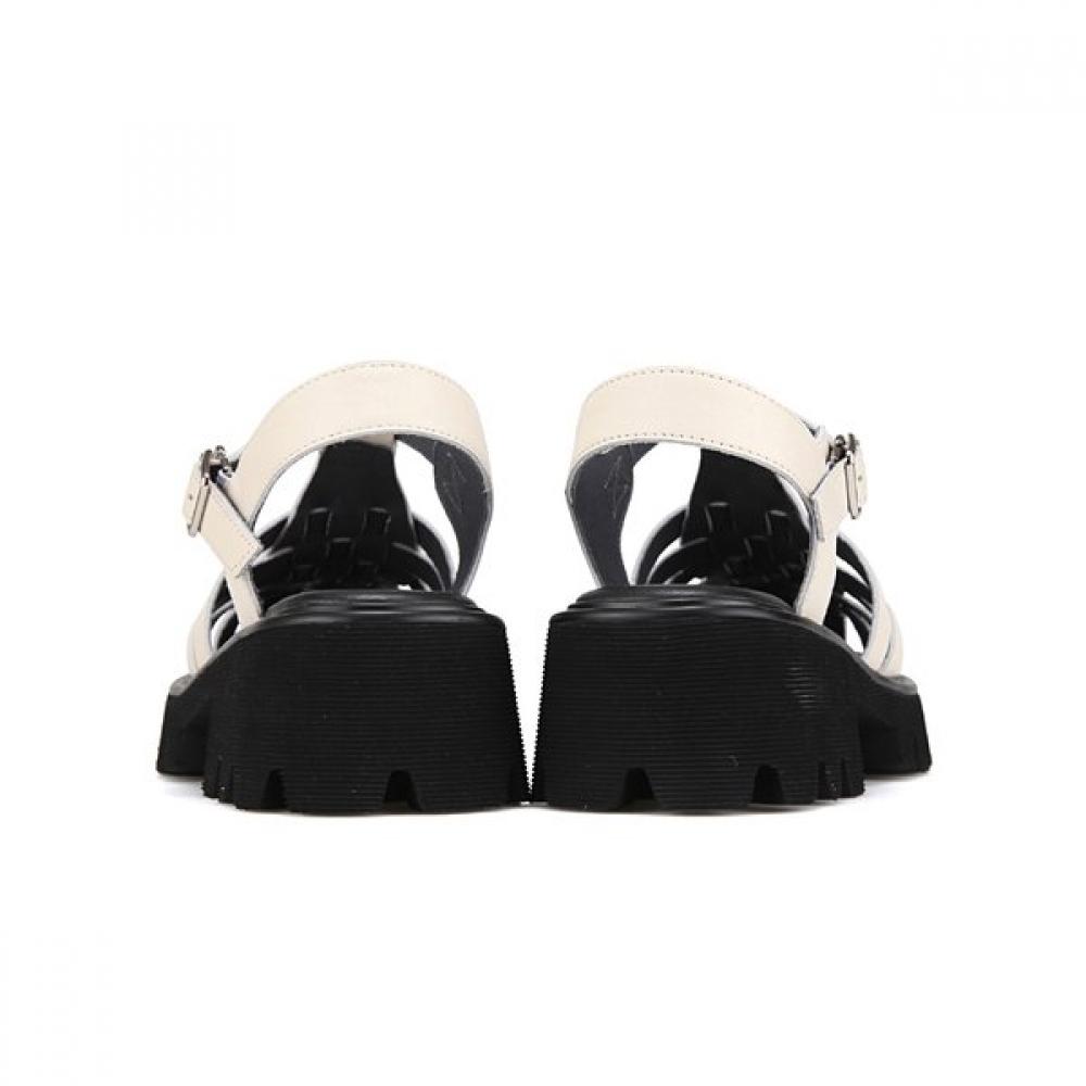 Barbara Leather FiSherman Women S SandalS 5.5cm 2 colorS Bbi442