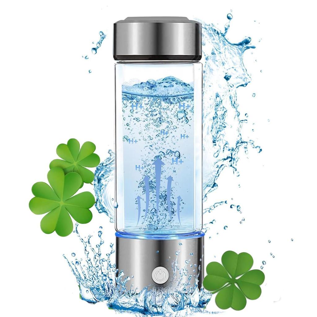 Portable Hydrogen Water Generator Cup 420ml (Silver)