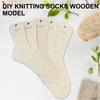5 Pcs Sock Knitting Model Sock Boards Set Sock Templates Knitting Aid Socks Knitting Stencils for Knitting Enthusiasts