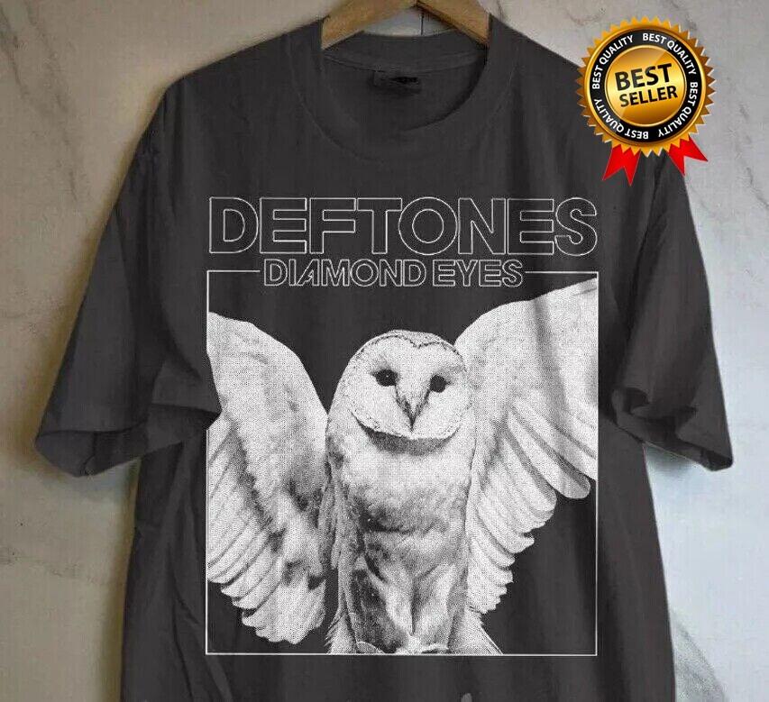 Deftones Rock Band Shirt, Deftones Diamond Eyes Black Unisex Tshirt S-5XL