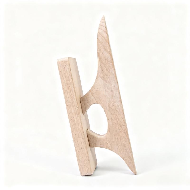 Wood Ironing Board for Fabric Pressing and Corner Flipping in Clothing Creation Sewing