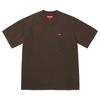 Supreme Футболка с маленькой коробкой (26SS) Темно коричневый