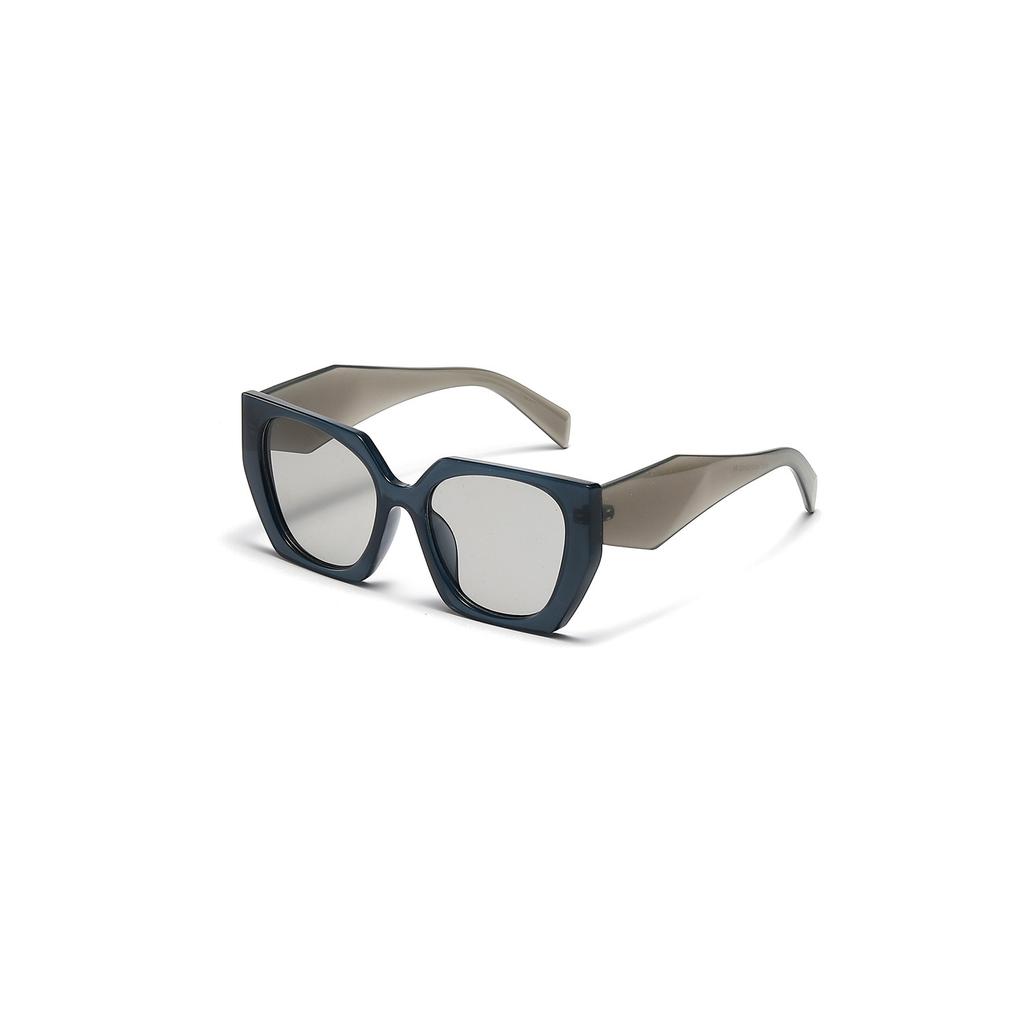 Многоугольные очки с большой оправой в стиле ретро, солнцезащитные очки Ins, женские солнцезащитные очки, закрывающие лицо, мужские