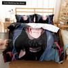 3D-принт аниме Tokyo Ghoul комплекты постельного белья пододеяльник с наволочкой Twin Full Queen King постельное белье постельное белье домашний текстиль
