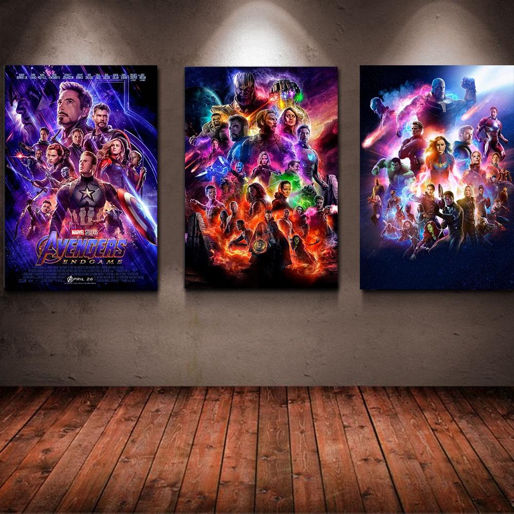 Высокое разрешение Мстители 4 Финал Тони Старк 24x36" Арт-принт Постер