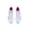 Баскетбольные кроссовки Li Ning Yu Shuai 15 с амортизацией, противоскользящие, износостойкие, высокие, мужские, белые, синие ABAR043-51