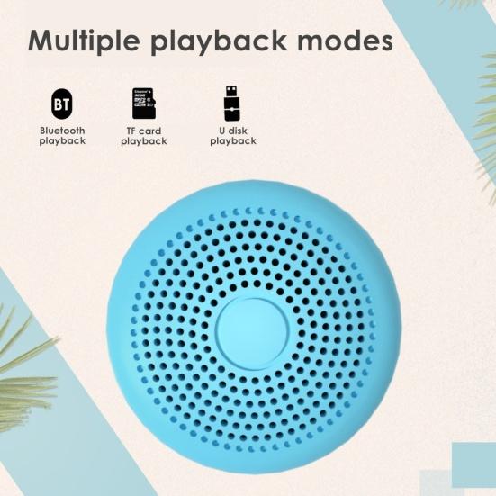 Портативный Мини Беспроводной Bluetooth-совместимый Громкая связь USB TF AUX FM Динамик Музыкальный плеер