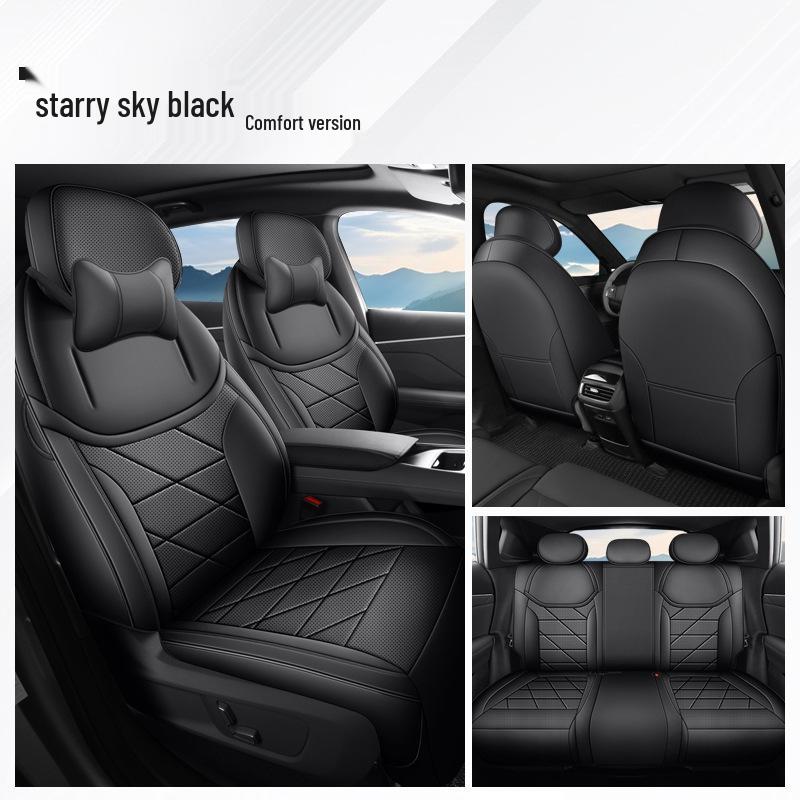 Полностью кожаные чехлы на сиденья автомобиля для Changan Deepal S05 2025 года, 5-местный, всесезонные, полное покрытие