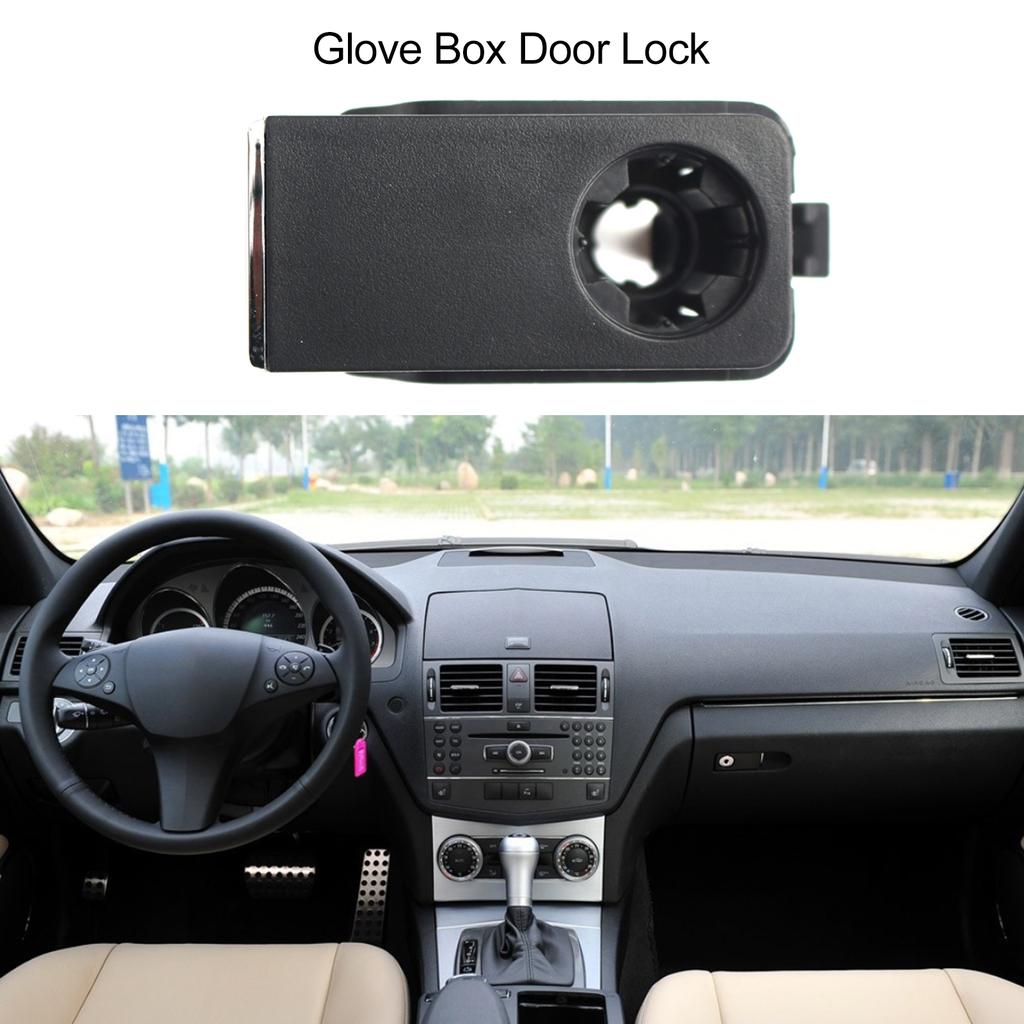 Защелка перчаточного ящика, Ручка защелки перчаточного ящика Замена для W204 C 2007 2014, X204 GLK 2008 2015, W212 W207 2009 2015