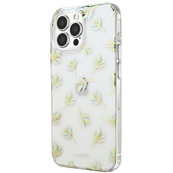 Etui do iPhone 13 Pro UNIQ Coehl Fleur Niebieskie