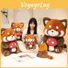 Panda Adorable Red Plush Toy Cute Girl Children Sleep Companion Birthday Gift