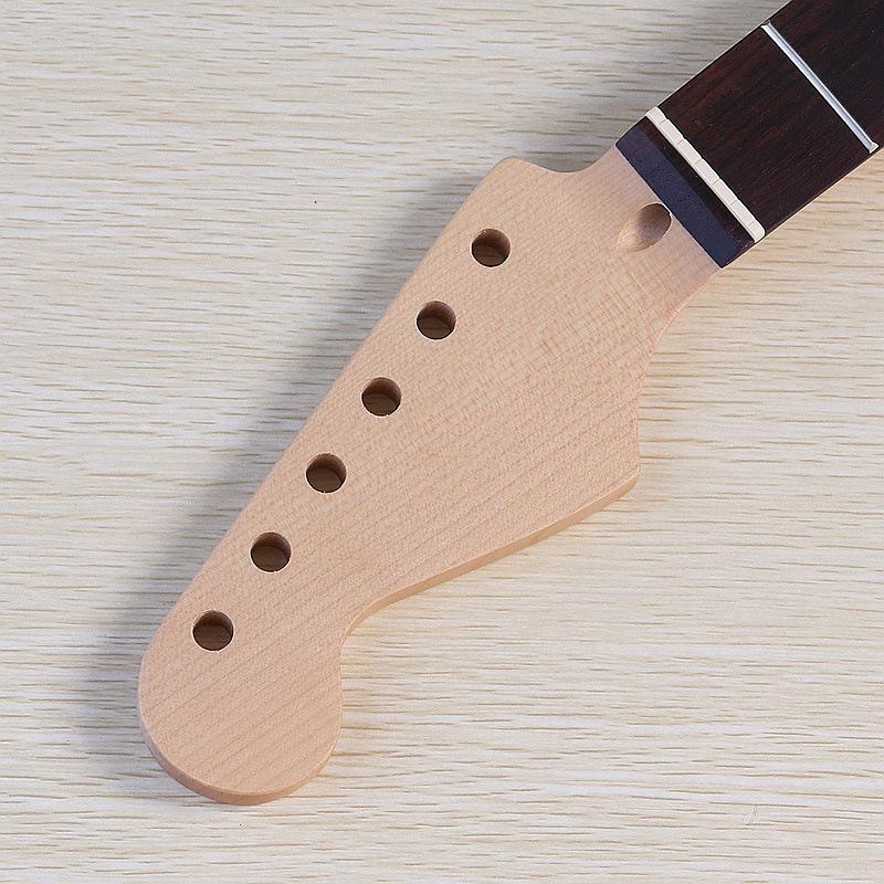 Леворукий гриф для электрогитары ST с палисандровой накладкой, 22 лада, кленовый, матовое покрытие - Аксессуар для DIY