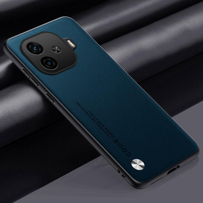 Роскошный чехол из искусственной кожи для Vivo iQOO Z9 Turbo, силиконовый противоударный защитный чехол для телефона Vivo iQOO Z9 Z9X 5G iQOOZ9 X