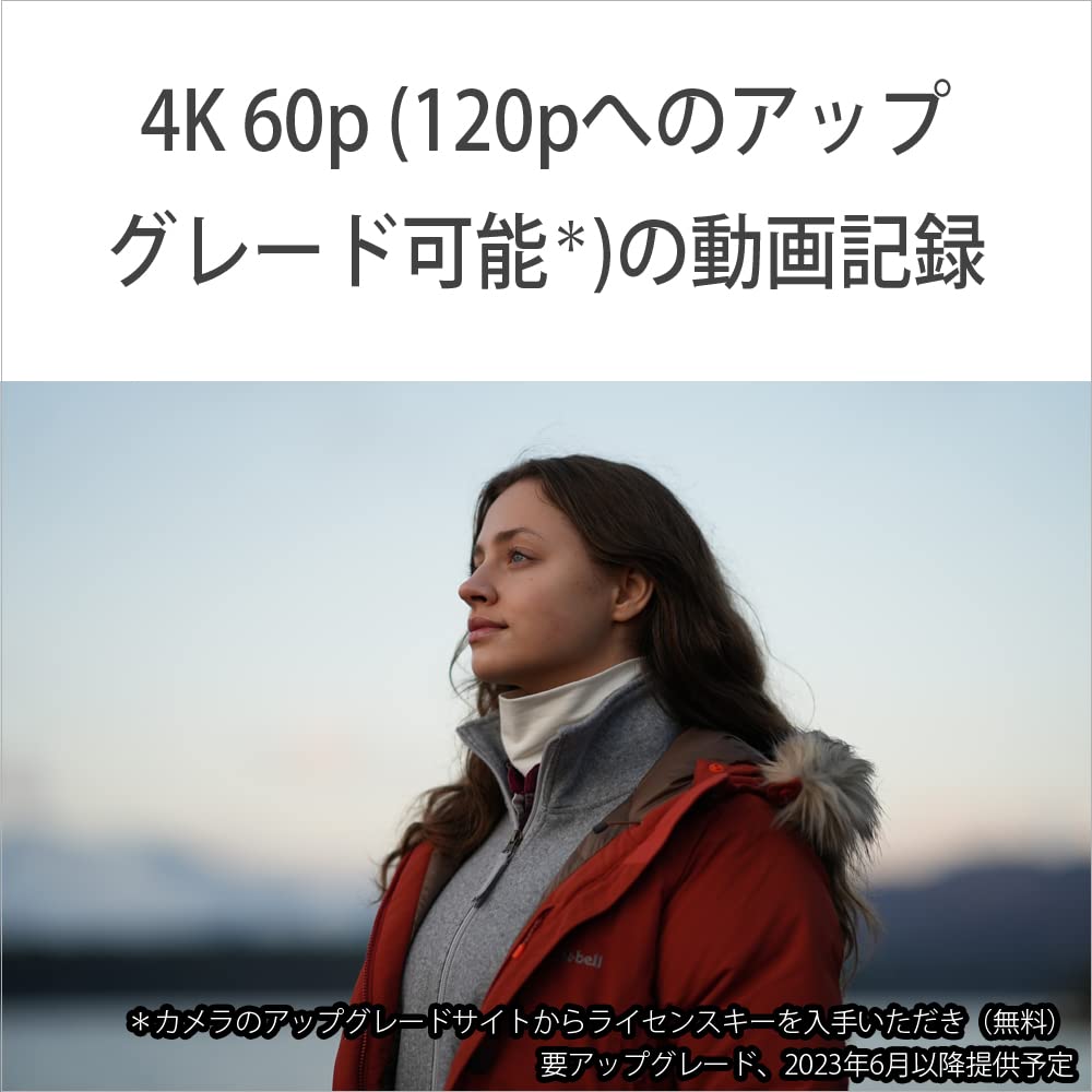 Sony Vlog Camera Interchangeable Lens VLOGCAM Full Size Mirrorless Camera Body Windscreen Included Black B / / / / Single-lens / ZV-E1 / (no Lens) / /