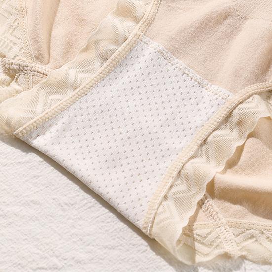 Женское нижнее белье с высокой талией, мягкие эластичные трусы с утягивающим эффектом, бесшовные, полные