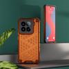 KEYSION Shockproof Armor Case for Xiaomi 15 5G Soft Silicone+PC Transparent Honeycomb Phone Back Cover for Xiaomi 15 Pro 5G