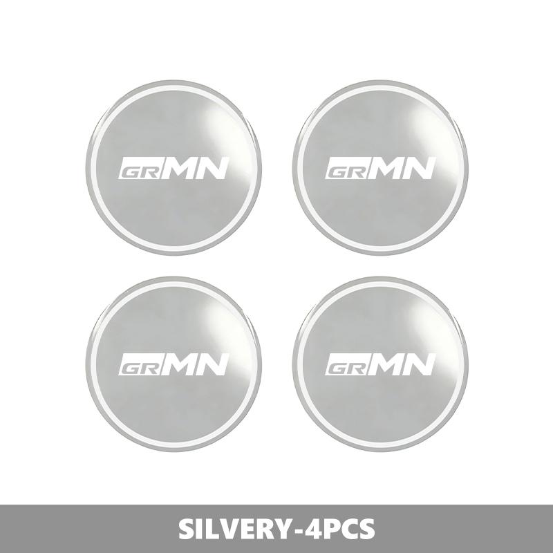 EBN5   For Toyota 4Pcs 56MM Car Wheel Center Hub Caps Logo Sticker GR Yaris Corolla Prius Aqua Vios Mirai Hilux Auris CHR