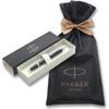 PARKER Шариковая ручка Parker, IM, Черная CT, Средний стержень, Масляный бренд, Пакет для упаковки, Подарочная коробка в комплекте, P...