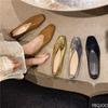 Fashion Spring Autumn New Style Fashionable Comfortable Flat Shoes 2025 Elegant Square Head Shallow Mouth Versatile Women's Shoes