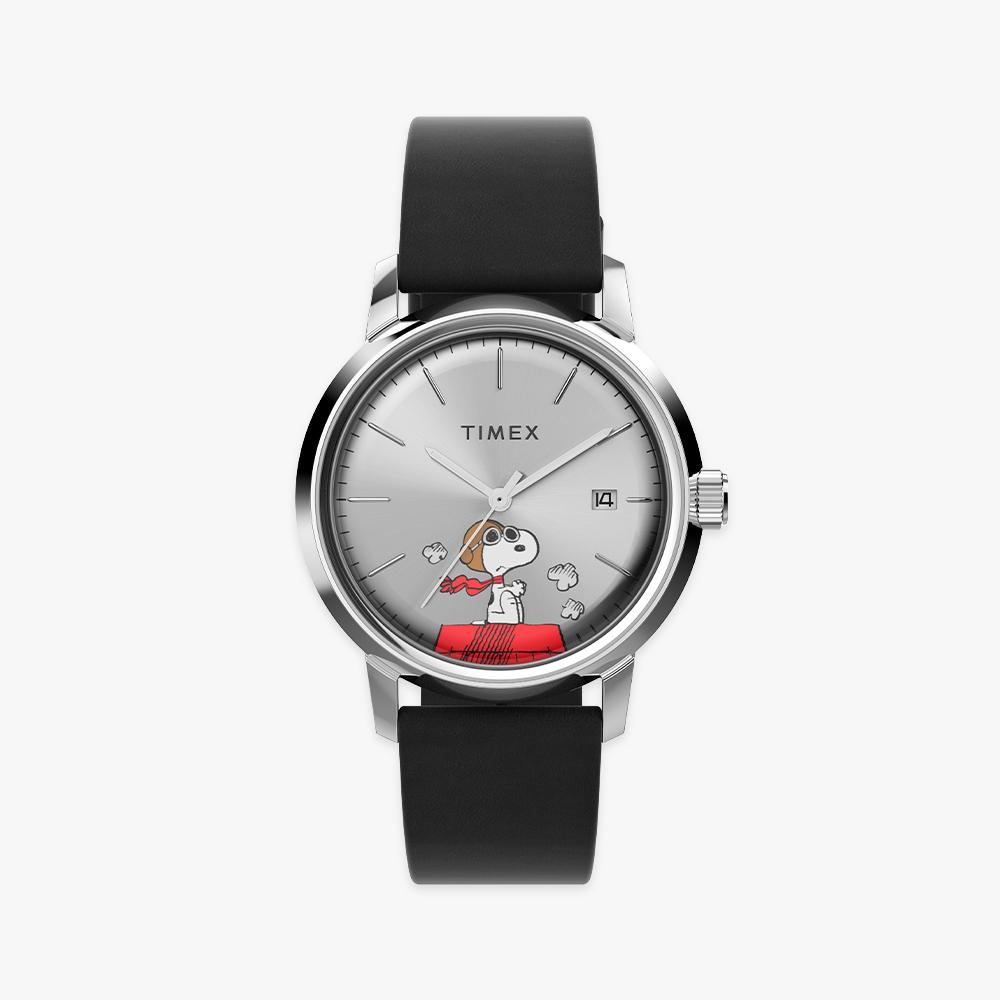 [Timex] Peanuts Marlin Automatic Snoopy Flying Ace Watch 40mm TW2W49600