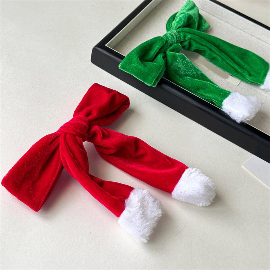 Элегантная рождественская заколка для волос Рождественская заколка Милая плоская заколка Заколка для волос Рождественская элегантная заколка для волос для пучков