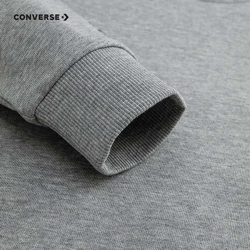 Converse Унисекс Детская флисовая толстовка с игривым принтом