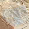 Ladies Romantic Lace Light Ripe Sweet Pure Sexy Skin Delicate Silky Cotton Crotch Translucent Panties