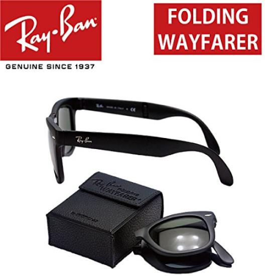 Оригинальные складные солнцезащитные очки Wayfarer Ray-Ban RB4105-601S
