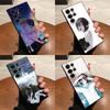Чехол для телефона C-Chainsaw Man Reze Arc для Samsung S25,S24,S21,S22,S23,S30,Ultra,S20,Plus,Fe,Lite,5G Черный