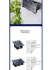 Waterproof Solar Garden Wall Light: Up/Down Outdoor Fence Decor