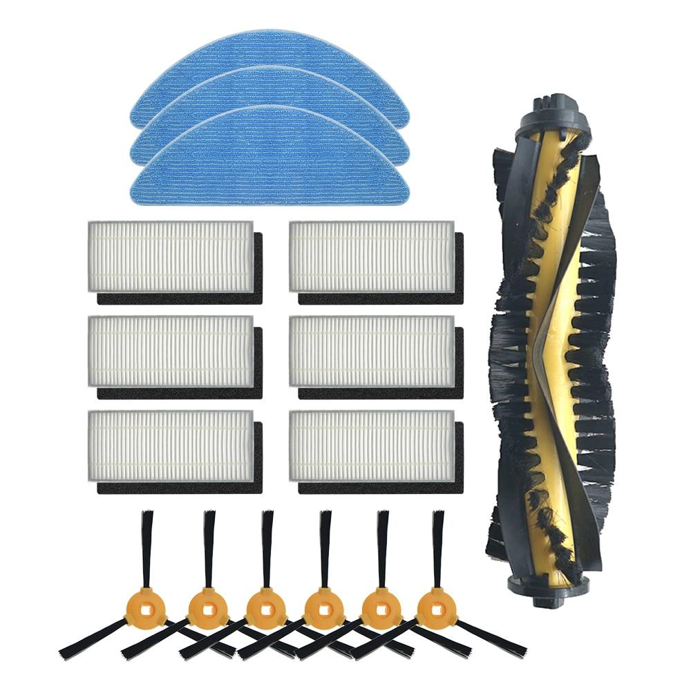 Для ecovac deebot n79s N79 eufy robovac 11 11C аксессуары для чистки высокоэффективный фильтр тряпка для швабры основная щетка