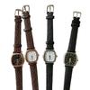 Women Quartz Watch Ladies Watch Vintage Square Dial Faux Leather Strap Lady Quartz Wrist Watch Casual Clock Wristwatches