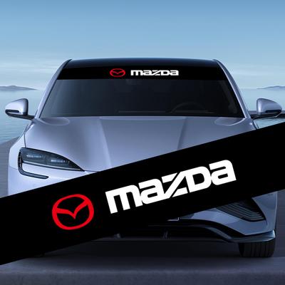 Наклейка на лобовое стекло автомобиля Модные спортивные наклейки Декоративная наклейка для 3 6 CX5 2 CX3 CX9 MX5 RX8 Axela Demio MS CX5 2 Axela Demio Atenza MS GH BK MP