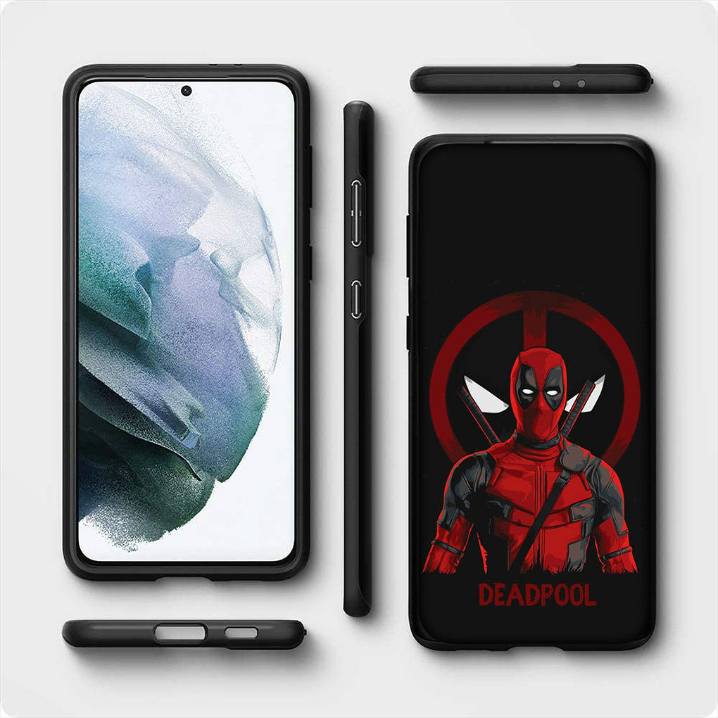 Для iPhone 16 15 Xiaomi Redmi Note 13 12 11 Pro Max X 9 14 XR Samsung Galaxy A16 S24 S23 Plus A06 14C Huawei OPPO Deadpool Superhero Marvel Phone Case