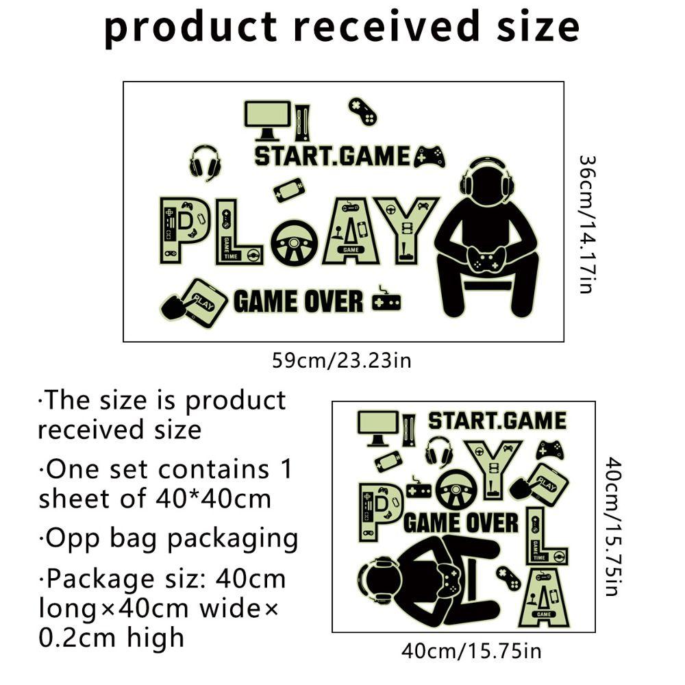 Kids Moon Cosmic Castle Home Decor Self-adhesive Luminous Wall Sticker Wall Decal Glow In The Dark