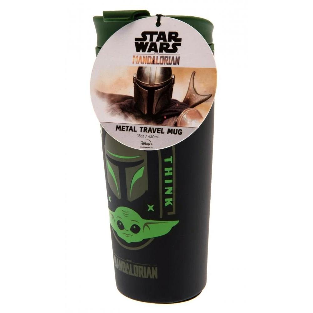 Star Wars: The Mandalorian Металлическая дорожная кружка сильнее, чем вы думаете