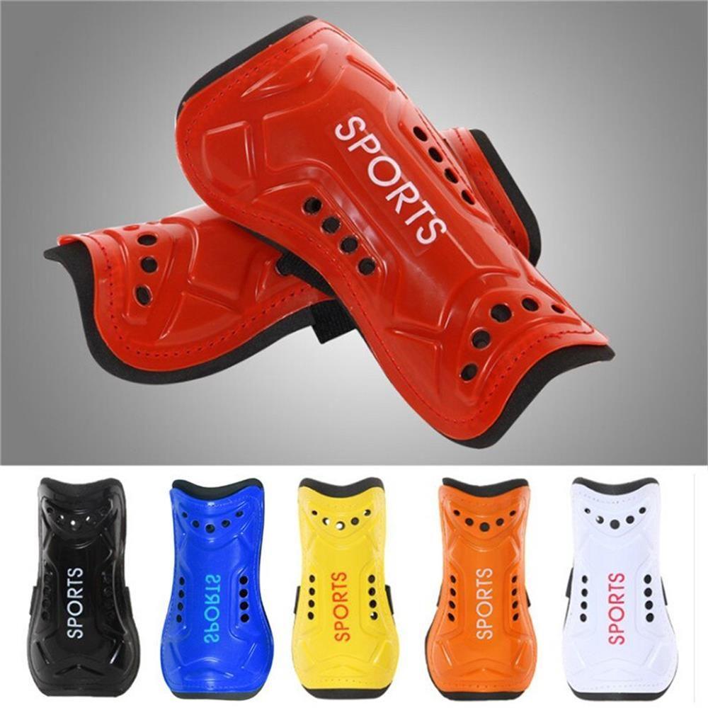Men Adults Kids Soccer Shin Guards Adult Knee Support Light Soft Foam Protect Football Shin Pads