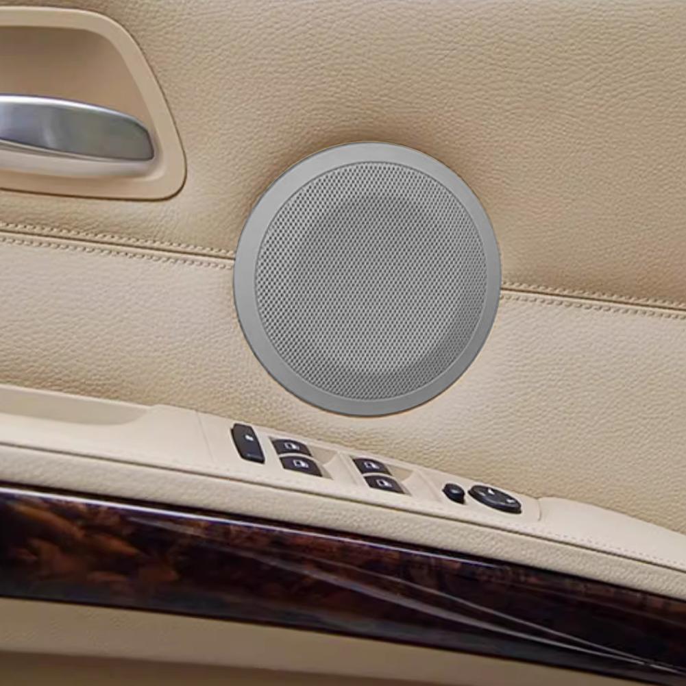 Накладка на динамик автомобильной дверной панели, крышка динамика, внутренняя, левая, правая, передняя, задняя для E90 E91 X1 E84 318 320 325i