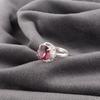Rhodolite Gemstone Jewelry, Handmade Silver Jewelry, 925 Solid Sterling Silver Ring, Gorgeous Silver Ring For Wedding Gift