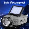 Mini Portable LED Induction Headlampt Built-in Battery Type-c Charging 5 Lighting Modes Ultra Bright Outdoor Hunting Flashlight