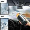 12V Vehicle Windshield Heater Heating Cooling Fan Car Demister Heater Fog Defogger Removal Machine Frost Accessories Snow A F6Y1