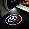 VTSJ3 2/4Pcs LED Car Door Welcome Lights Projector Ghost Shadow for Toyota Camry Highlander Land Cruiser Reiz Exterior Accessories