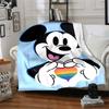 Lgbt Mickey Heart Flannel Blanket Super Soft Warm Cozy Blanket For Sofa Bed Office Travel Allseason Home Decor Gift