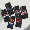 Бампер черный мягкий чехол для Samsung Galaxy S20 S21 S23 5g Note 20 Ultra 10 Plus 8 9 S22 S22 5g S21 автомобильный задний фонарь с мультяшным рисунком