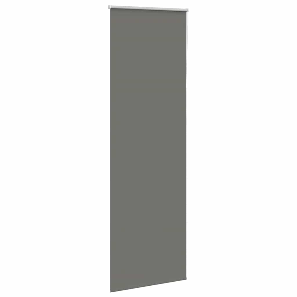 Roleta Zaciemniająca Szara 65X230 Cm Szerokość Tkaniny 60,7 Cm