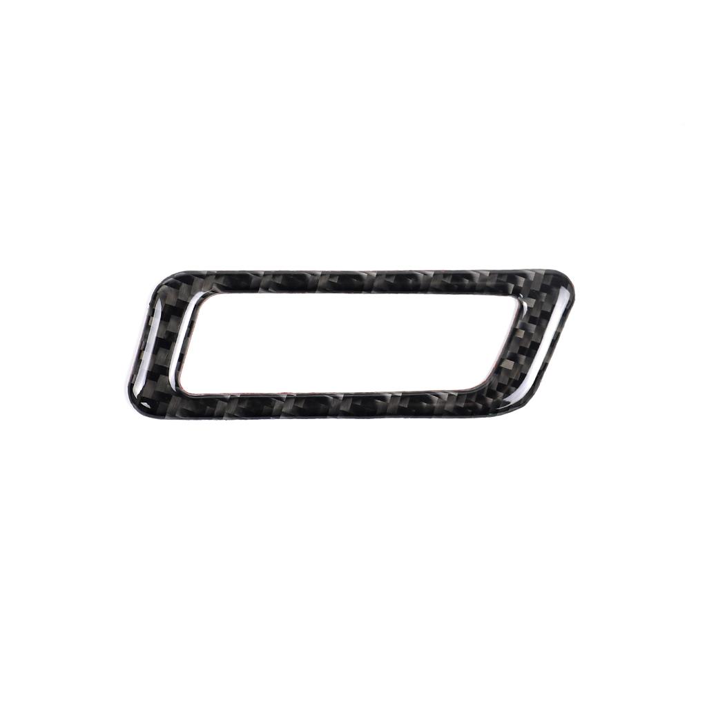 Автомобильный аксессуар, регулировка сиденья, кнопка памяти, переключатель, рамка, крышка, отделка, 1 шт., подходит для Cadillac XT5, карбоновое волокно, автомобильный стайлинг