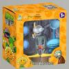 Официальные Растения против. Игрушки зомби: Фигурки-ролевые игры «Горохострел», «Ледяной Стрелок», «Бог Солнца» и «Зомби» для детей