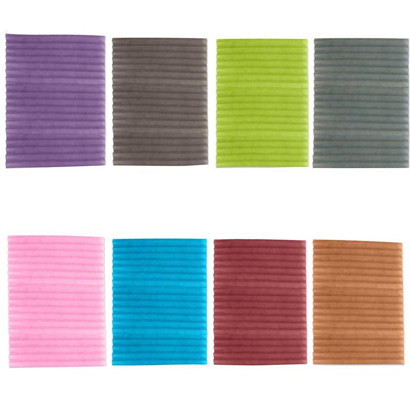 Waterproof Shades Window Treatment Valance Room Darkening Curtain Free Punching Tie Up Shade Installed By Adhesive Tape