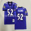 Baltimore Ravens NBA Style Basketball Jersey Mens Cotton Team Uniform 2052 White Purple Black
